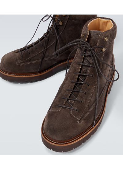 Men Suede Ankle Boots