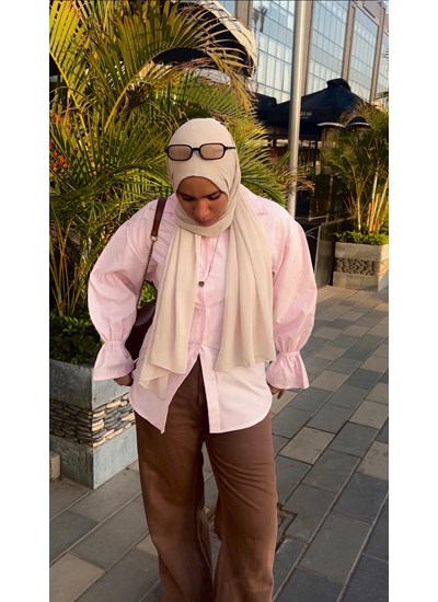 Easy-to-wear Pink Blouse