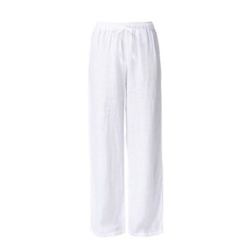 White Linen Pants