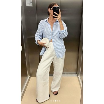 White Linen Pants